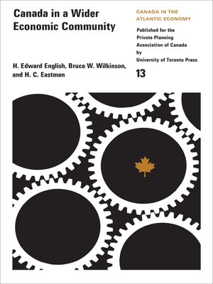 cover image of Canada in a Wider Economic Community